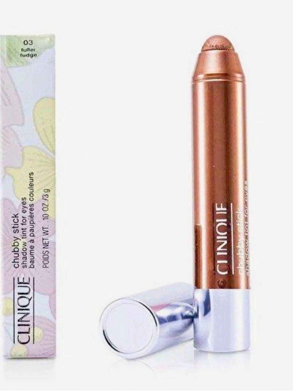 Clinique Chubby Stick Shadow Tint For Eyes 03 Fuller Fudge Discontinued NIB, NWT